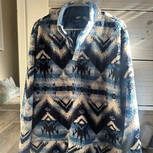 Lucky brand fleece pullover